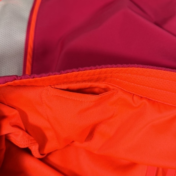 Nike Dri-Fit Pink, Orange & White Mesh Athletic Shorts - Picture 9 of 10